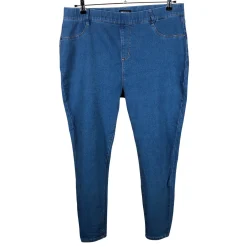 Naisten farkkuleggingsit, koko 50