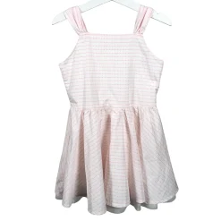 Tyttöjen kangasmekko, koko 98 - 104