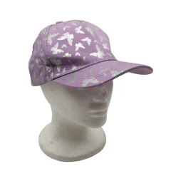 Tyttöjen lippalakki, koko 50 - 52 cm